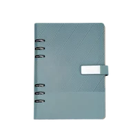 Foto de Caderno Fichário Couro Sintético