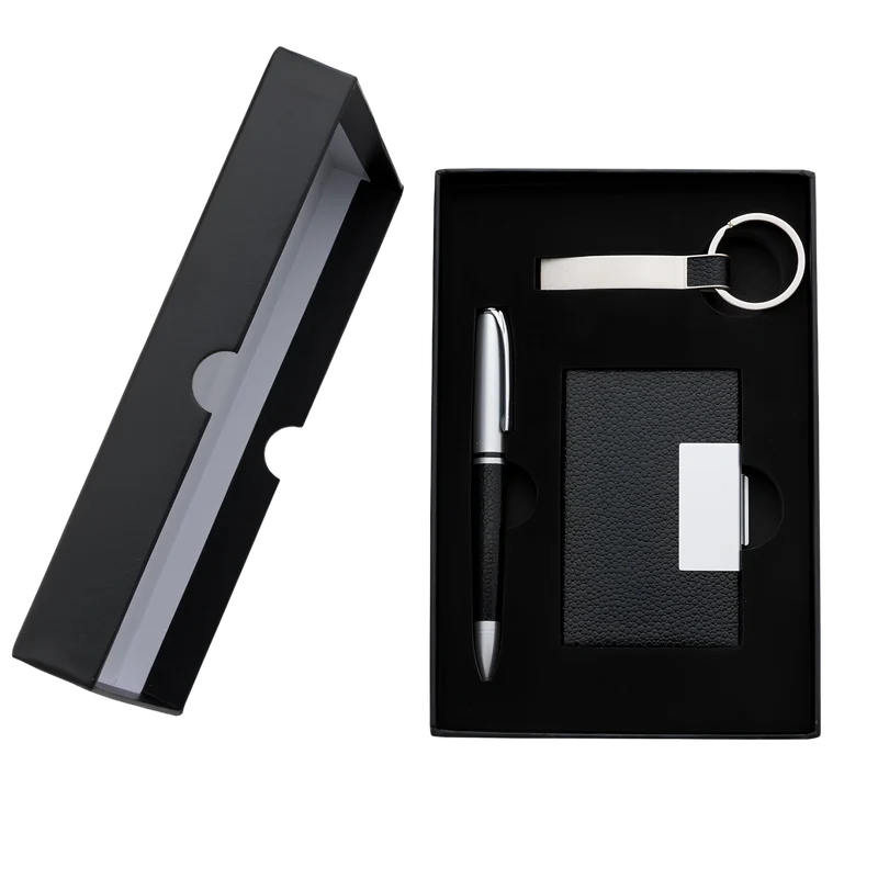 Foto de Kit Executivo 3 Peças Preto